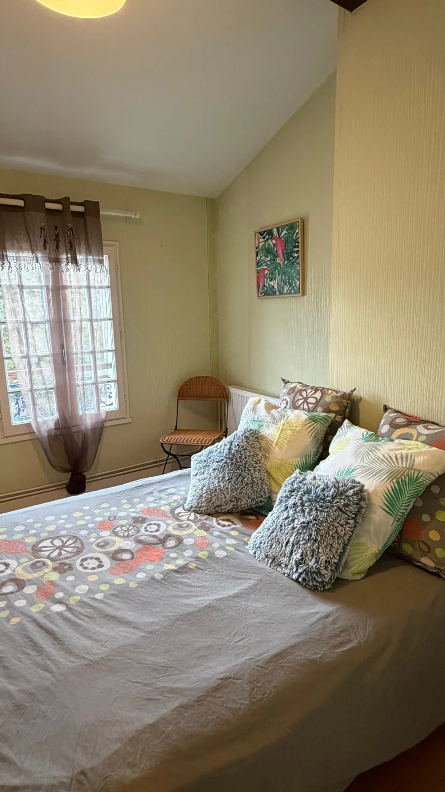 La chambre et son lit double